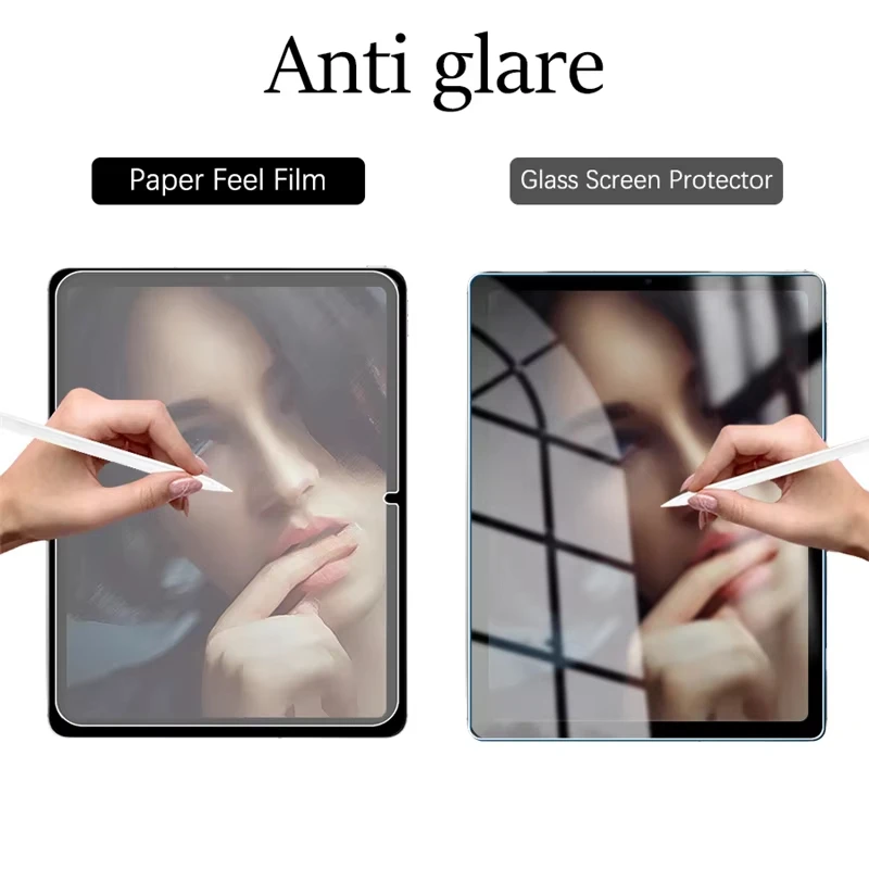Like Paper Feel film screen protector for iPad pro 11 13 inch M4 M5 ipad 10th 11th 12th Gen 10.9 12.9 Air 11 13 10.9 M2 M3 view 2
