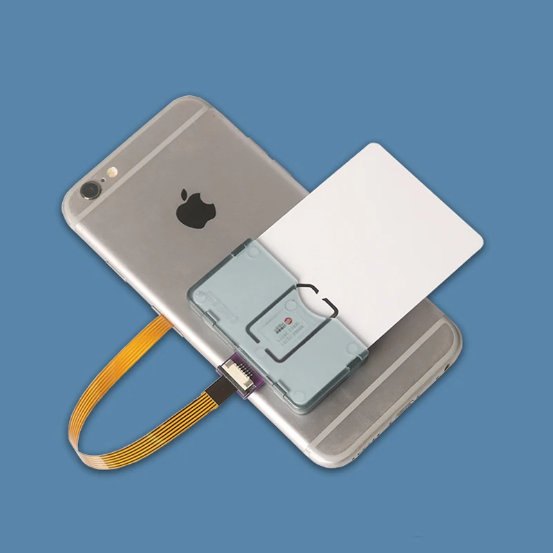 TPC 2 in 1 Phone IC Card Activation Tool Micro SIM Card Converter Card Extension Adapter Nano SIM FPC 15cm Flexible Cable Line