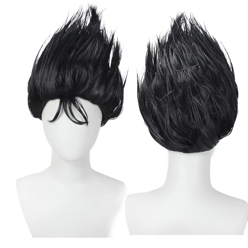 

Today I Become a Delinquent Itou Shinji Cosplay Wig Black Short Spiky Hair