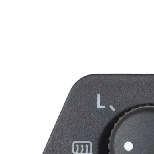for Electric Side Mirror Switch 6Q1959565D 6Q1959565H for Polo 9N LHD 2001 through 2010 Direct Fit Mirror Control