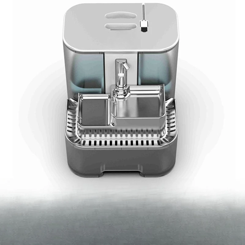 Kitten pet water dispenser 5L large capacity 0 filter element net sewage tank separation