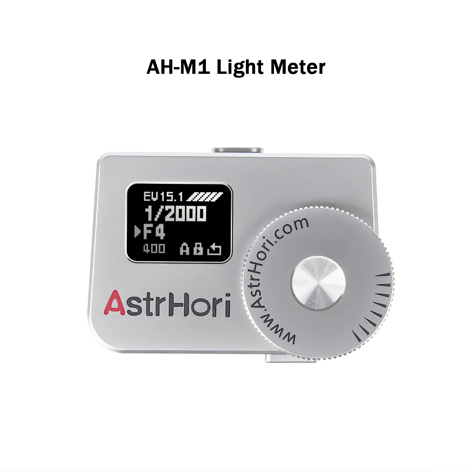 

AstrHori AH-MI External Light Meter 0.66" OLED Screen 120mah Built-in Battery Universal Cold Shoe for Cameras