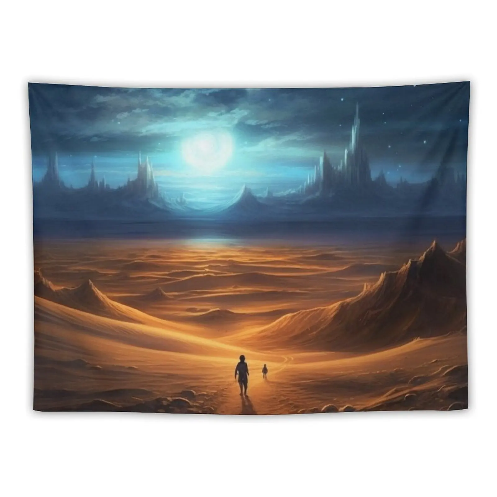 

Following the stars Tapestry Wall Carpet Wall Decoration Tapestry