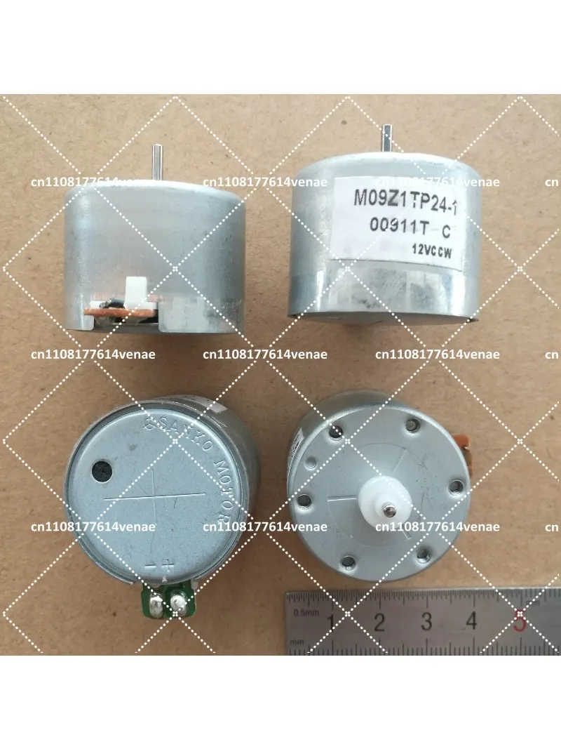 5 Pack 12V DC Motor for Cassette Recorder, Reversing CCW Movement, Replacement Mount Motor