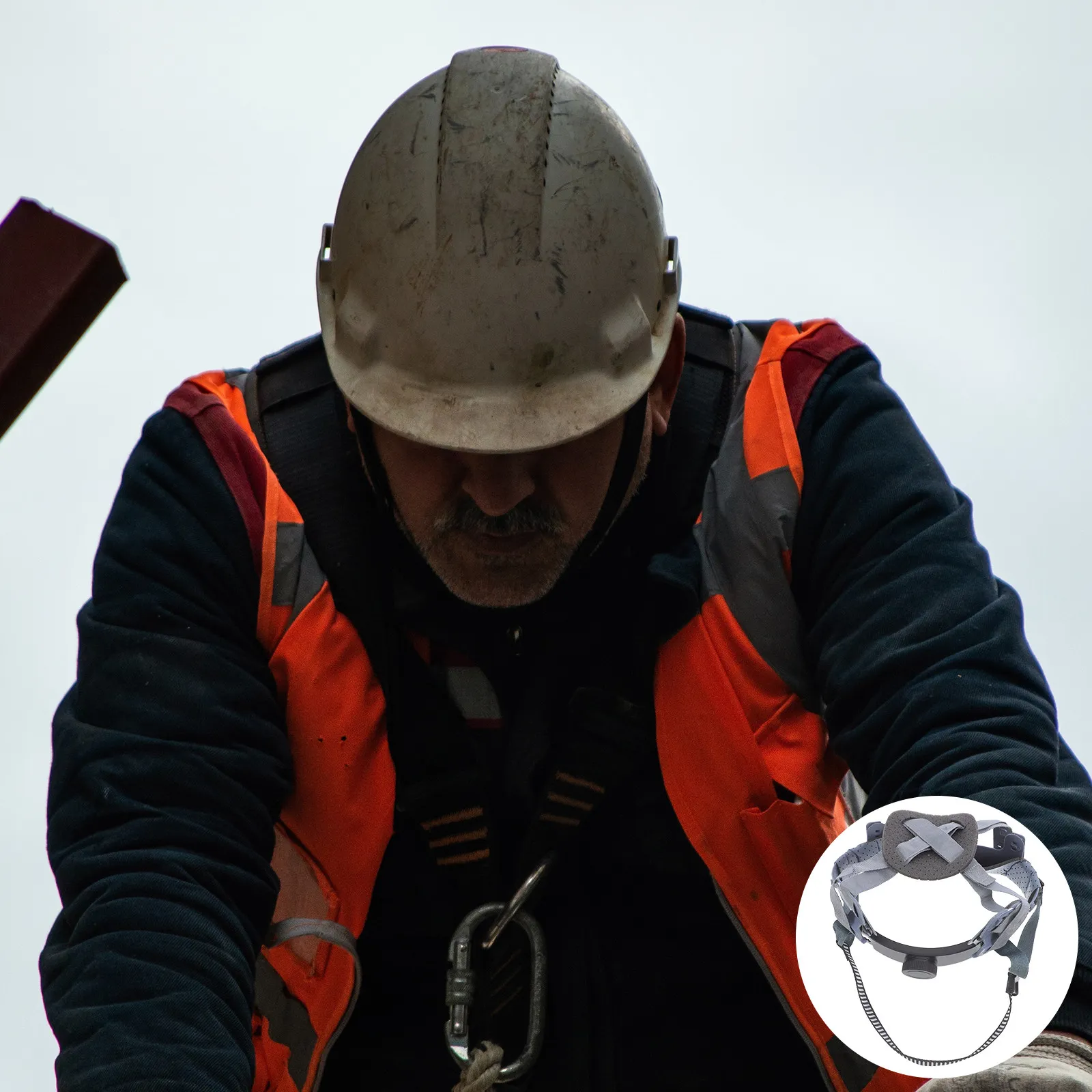 

Вкладыш для защитной промышленной каски: регулируемый, комфортный, подходит под шапку, для сварки, велоспорта, мотоциклов