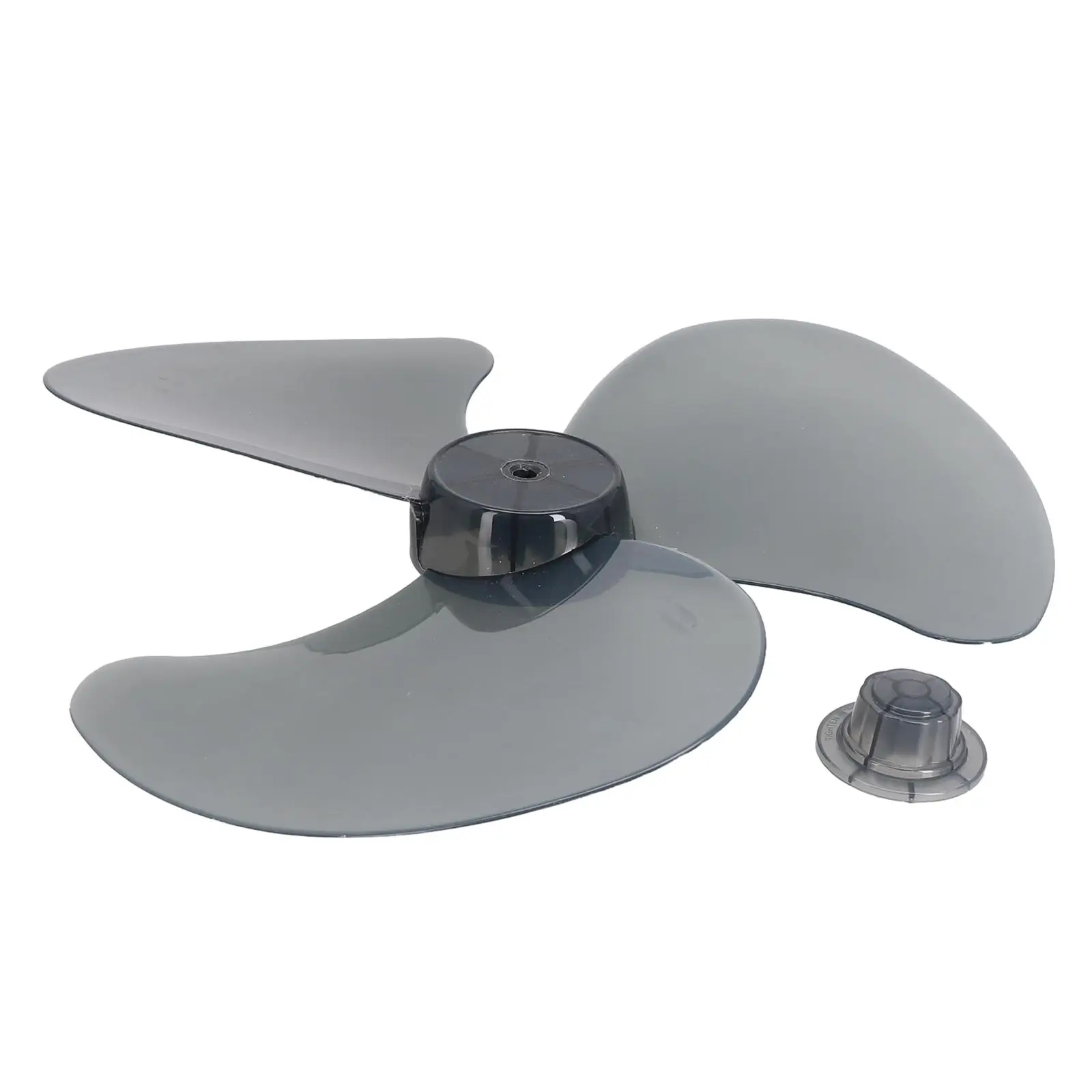 Household Fan Accessories Fan Blade Plastic Fan Household With Nut Cover 3 Leaves General Accessories Plastic Fan Blade