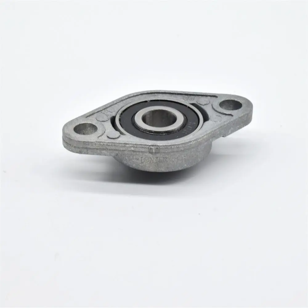 KFL08 Pillow Block Rhombic Bearing, liga de zinco, inserir eixo linear do rolamento, LT00133, 8mm