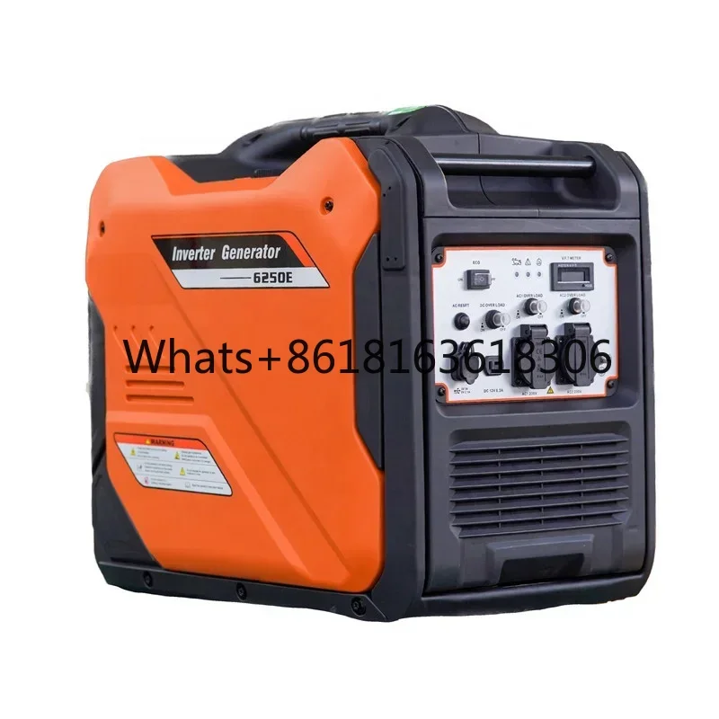 

5500w Silent Portable Gasoline Power Generator Inverter Generator