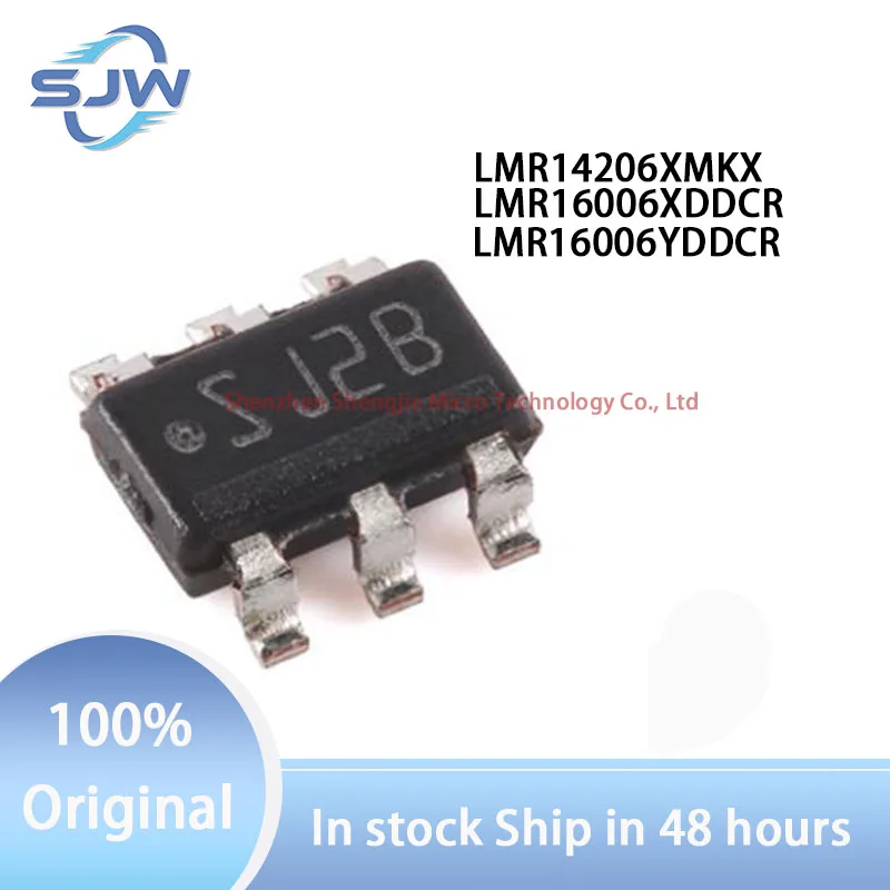 

LMR14206XMKX LMR16006XDDCR LMR16006YDDCR Screen printing SJ2B DD2X DD2Y encapsulation SOT-23-6 DC-DC power chip
