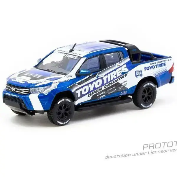 ターマックワークス TW 1:64 トヨタ、ハイラックスピックアップ、合金製カーモデル
