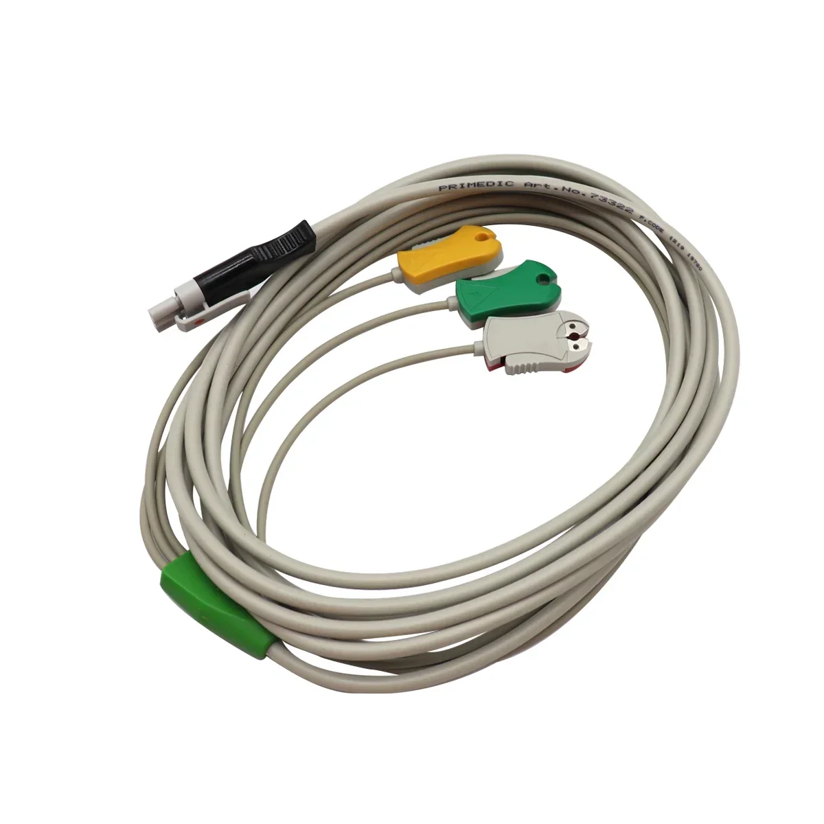 

Original defibrillation ECG EKG cable leadwire for monitor 3 wire guides 73322 ecg machine one channel cable