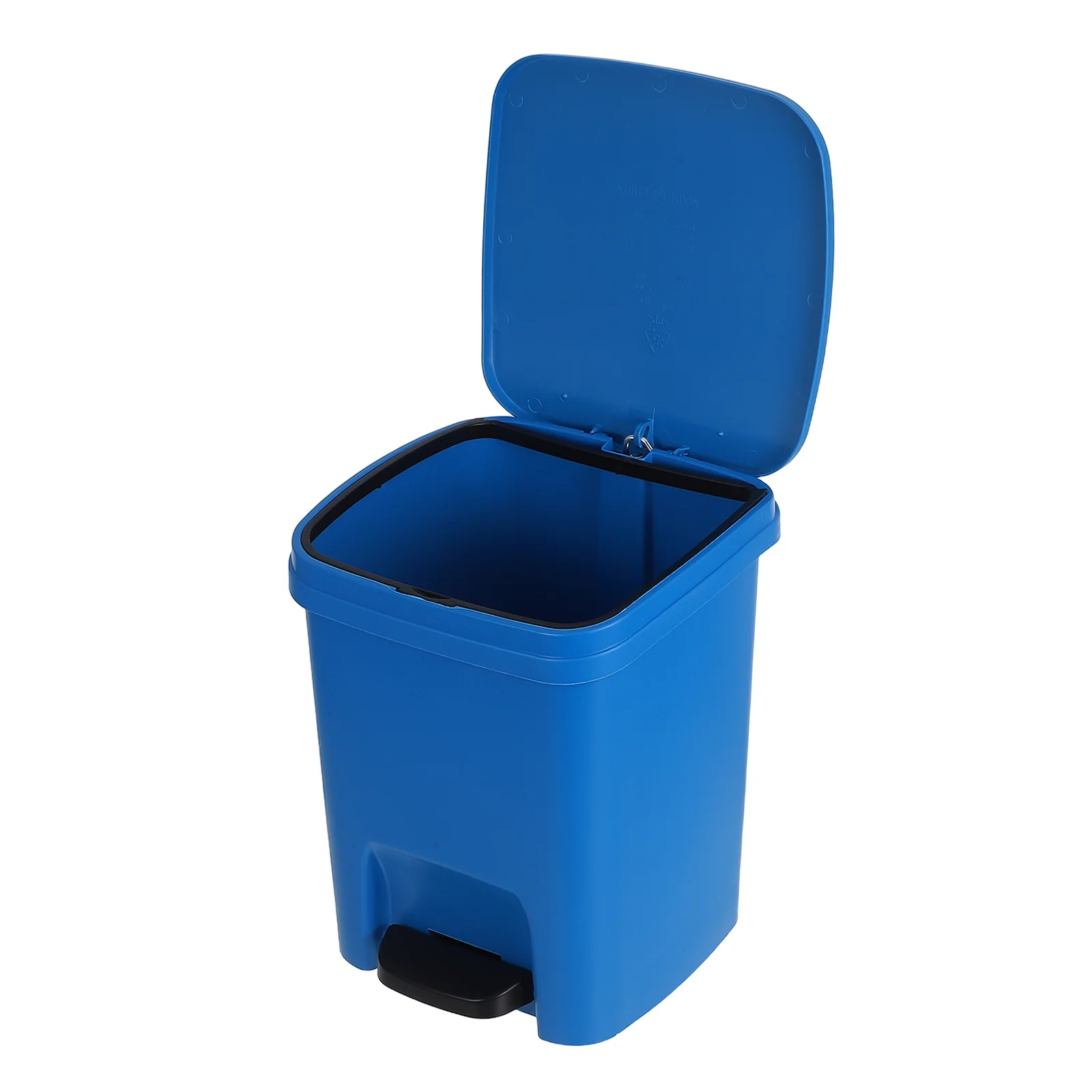 

10L Pedal Operated Trash Can Sleek Swing Lid Dustbin for Living Room Desk Small Space Efficient Recycling Rubbish Bin