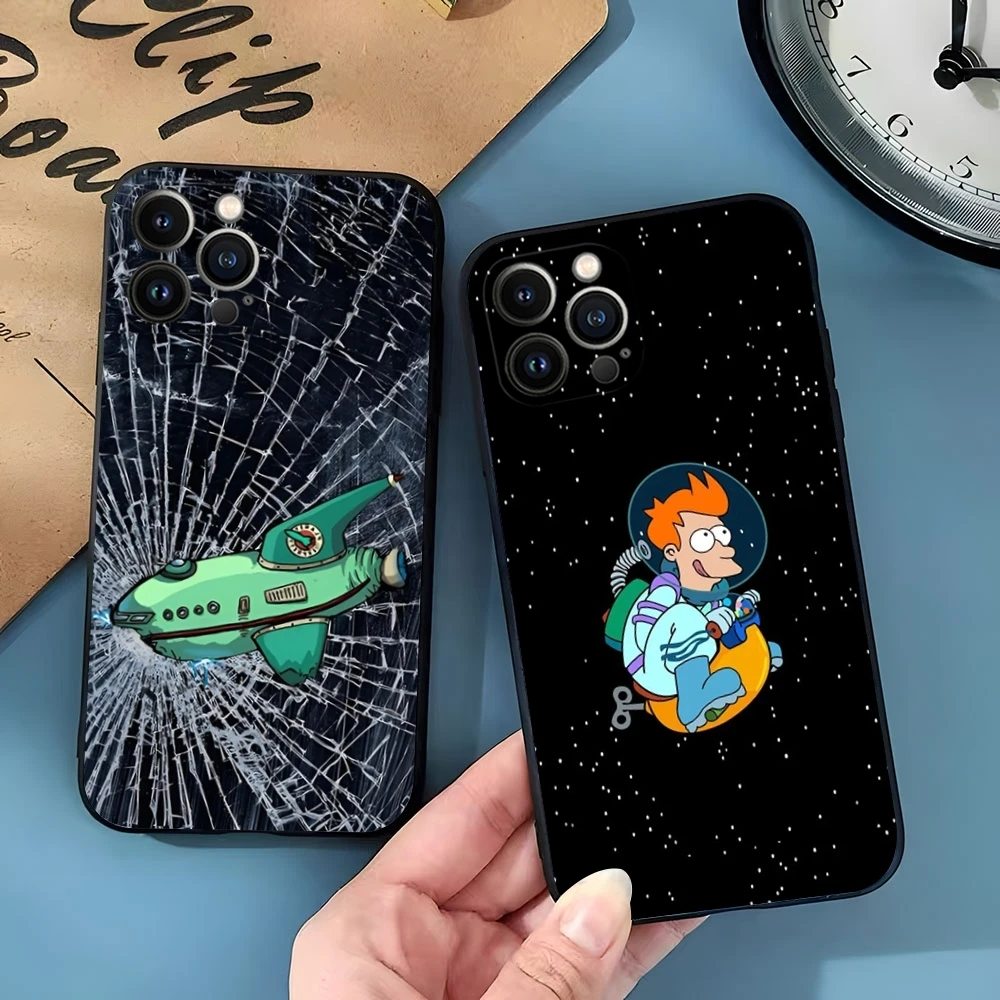 F-FuturamaS Phone Case Funda for iphone 13 16 11 15ProMax 14 12 Pro Xs Max Mini Xr X 7 8 6 6s Plus Covers