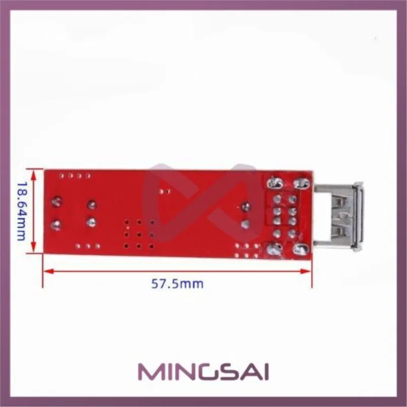 DC 6V-40V To 5V 3A Double USB Charge DC-DC Step-down Converter Module For Vehicle Charger LM2596 Dual USB