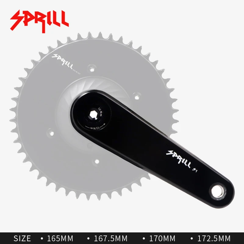 Titanium Axle Super Light 326g Carbon Fiber Road Cranks 24mm 29mm COMPATIBLE EASTON Chainring Power Meter 165mm 172.5mm