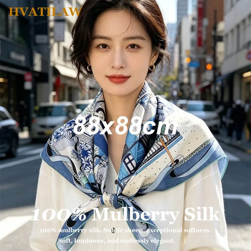 designer-100-pure-silk-scarf-hand-rolled-edge-square-silk-twill-scarf-for-women-luxury-head-scarf-hijab-hair-bandana-shawl-wrap