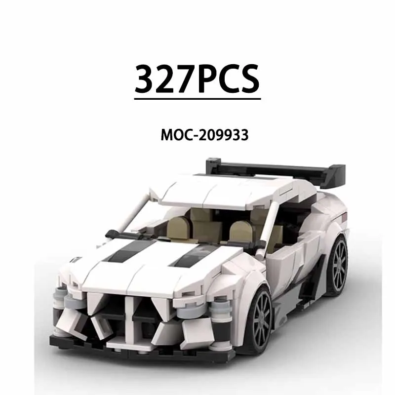 

MOC-209933 M3 G80 Racing Car Model, 327 Pieces, Suitable as a Children's Birthday Gift, Christmas Toy Gift, Building Block Toy