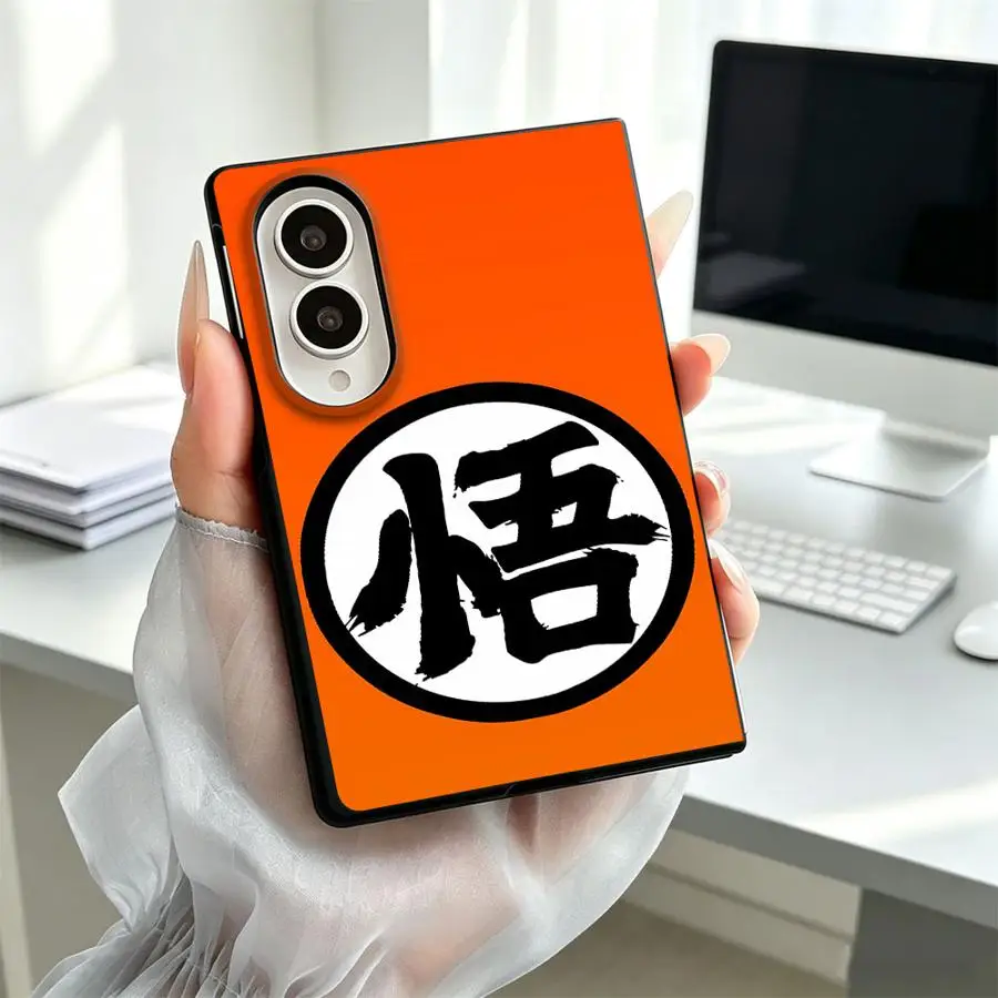 Роскошный чехол для телефона Samsung Galaxy Z Fold Wide, Z Fold8 Wide, Z Fold 8, Z Fold8 с логотипом Dragon Ball