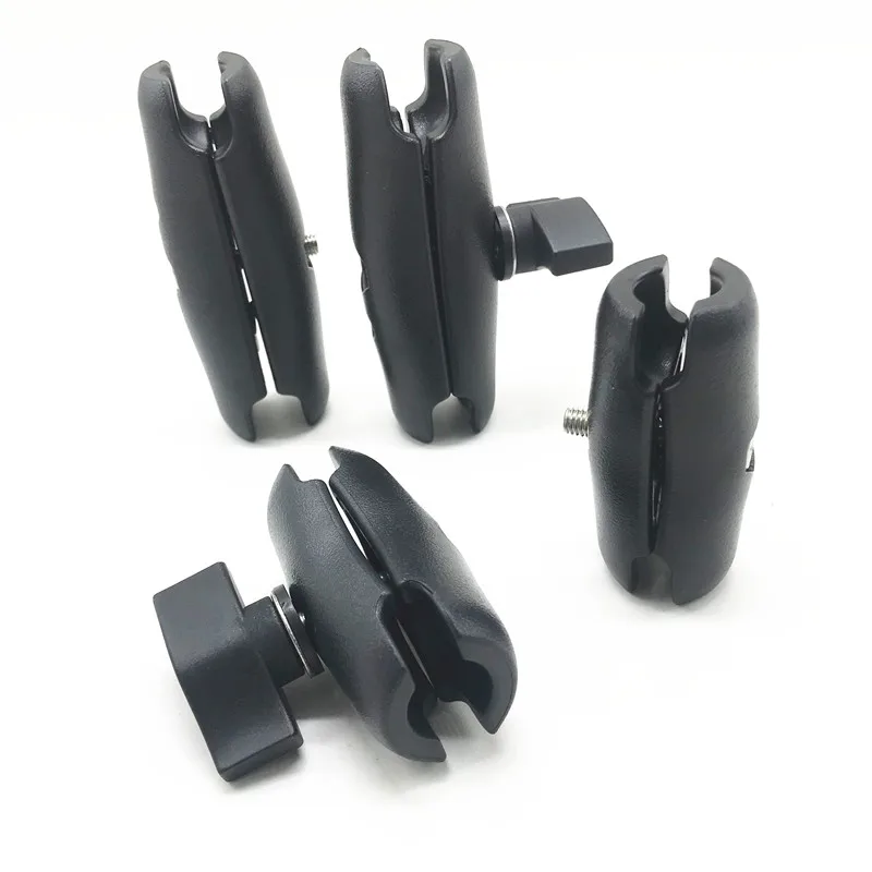 65Mm Hoặc 95Mm Ngắn Dài Ổ Cắm Đôi Cánh Tay Cho 1 Inch Bóng Các Căn Cứ Cho Camera Gopro Xe Đạp Xe Máy giá Đỡ Điện Thoại Cho Ram Núi