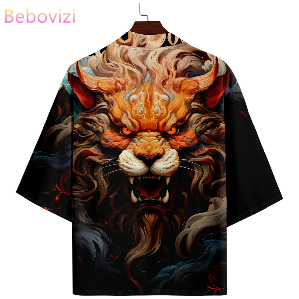 

Anime Kimono Clothes 2024 Summer Japanese Streetwear Cardigan Women Men Haori Top Plus Size 4XL 5XL 6XL