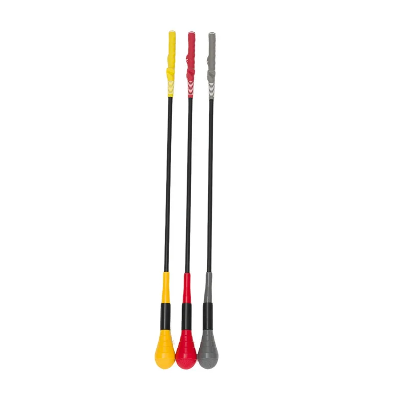 Golf Kids Swing Tempo Trainer Silicone Sound Stick Rhythm Training Rod for Children Junior Practice Aid