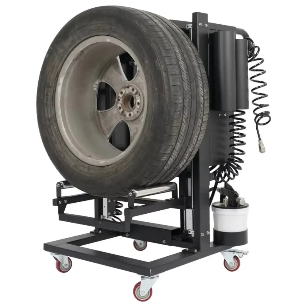 

4S Tire Repair Tool with Quick Change Technology Efficient vehicle clamping and lifting for quick and easy repairs