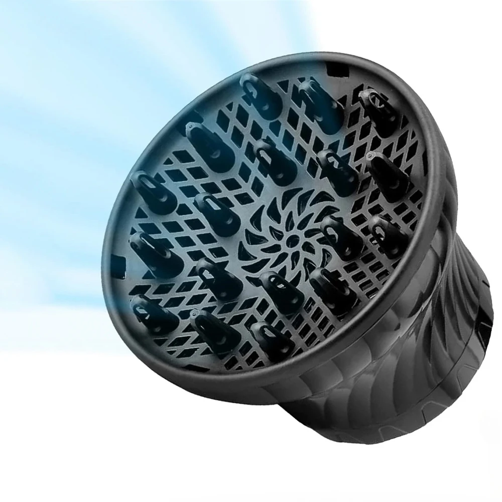 

Universal Hair Diffuser Adaptable for Blow Dryers with Rotatable Design Curly Hair Large Wind Hood Fixed Shape Dispersing Wind