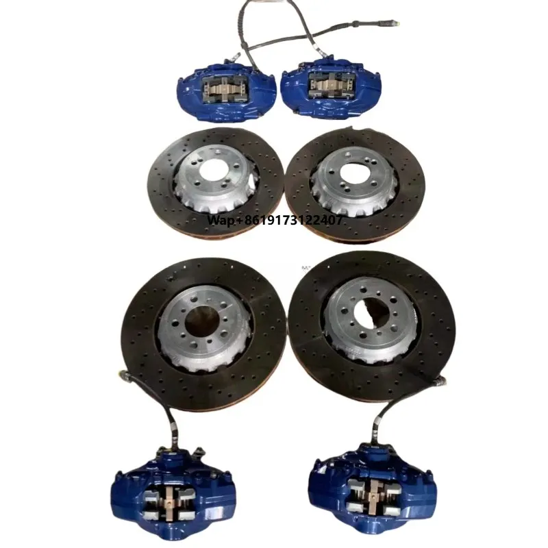 

igh Quality Aluminum Brake Calipers for M5/M6 (F10/F06/F12/F16)-4 Pistons Racing Modified 50% Improved Performance