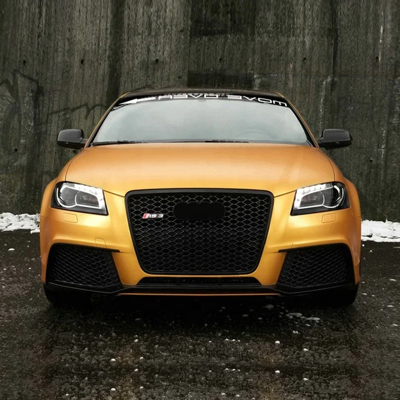 Pare-chocs avant avec grille, kit carrosserie de style RS3, lifting, A3, S3, 8P, 2009, 2010, 2012, 2013