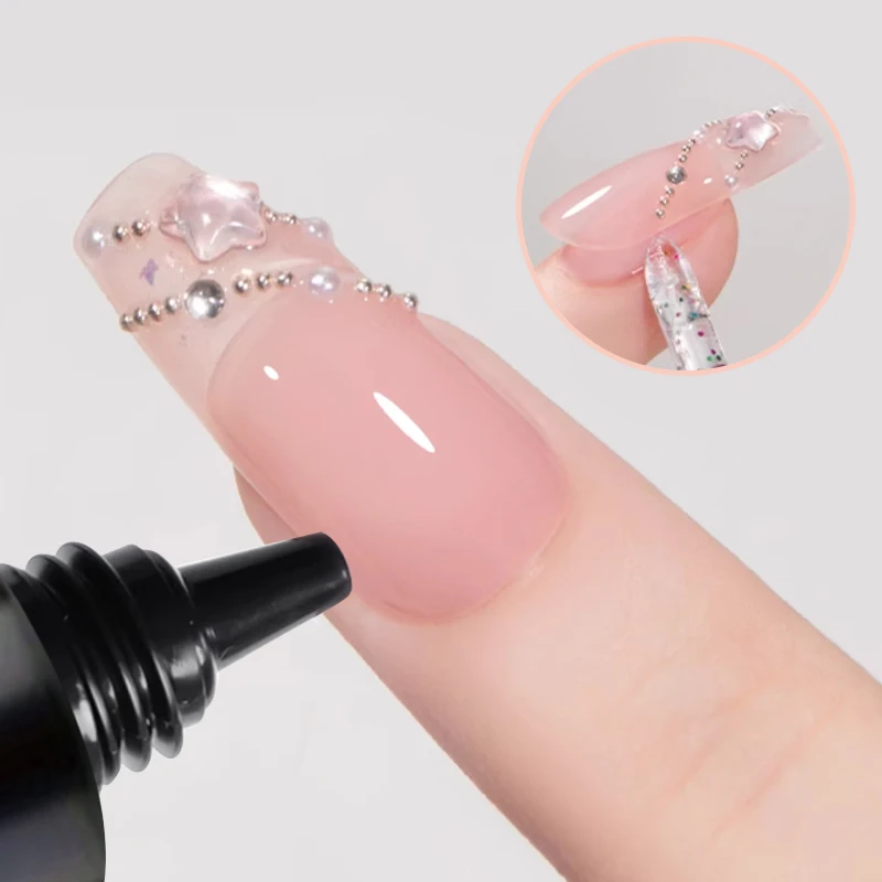 Ur açúcar removedor de cola de unhas para pontas de unhas imprensa em gel acrílico para extensão de manicure unhas falsas cola adesiva de longa duração