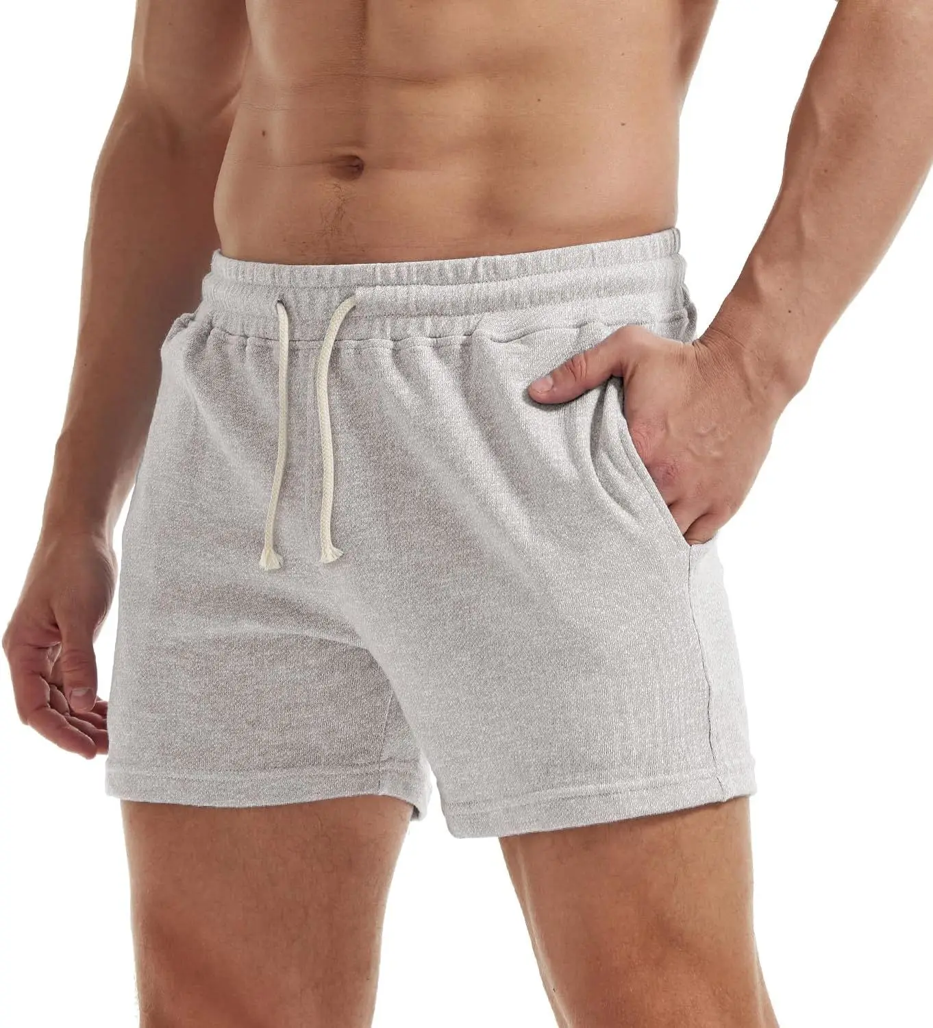 AIMPACT Mens Athletic Sweat Shorts 5.5