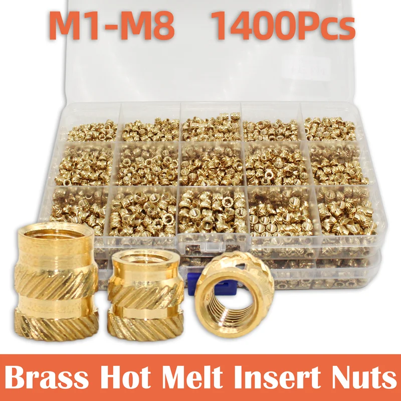 KitdetuercasdeinserciónroscadasdelatónM2M2.5M3M4M5M6M8Calordefusiónencalientemoleteadoincrustarinsercióndecobredeinyecciónparaplásticodeimpresión3D-AliExpress13