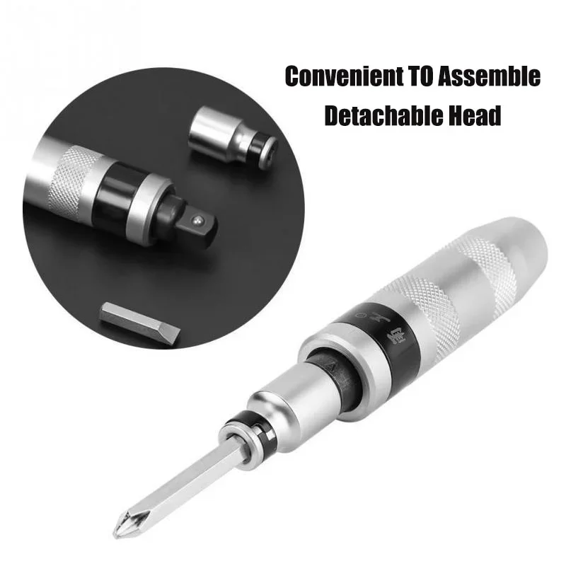 13 Pcs Impact Driver Screwdriver Set Ratchet Bit Kit Hex Bits Handle Multitools Heavy Duty Shock Socket Screw