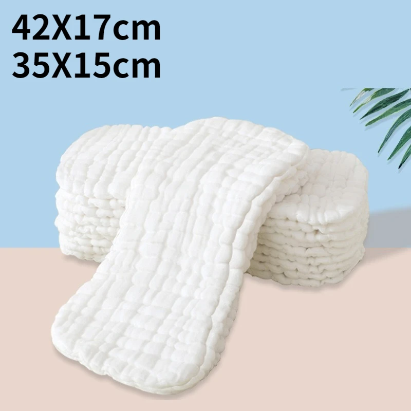 1pc \ 5pcs fraldas de bebê algodão 15 camadas gaze fraldas laváveis recém-nascidos fraldas de amendoim suprimentos para bebês