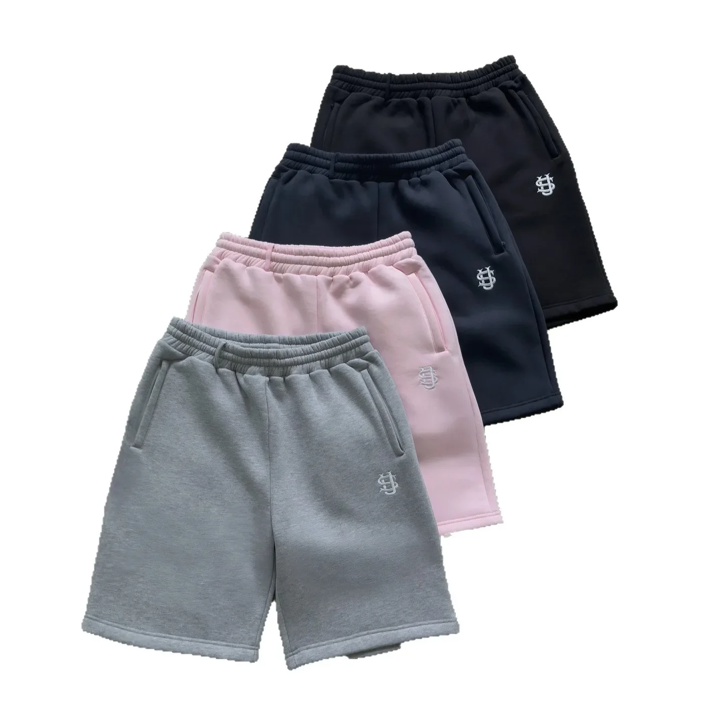 الصيف عارضة أزياء عداء ببطء السراويل الرجال القطن تنفس فضفاض الشاطئ السراويل القصيرة مريحة رياضة كرة السلة الرياضة سستة السراويل #6