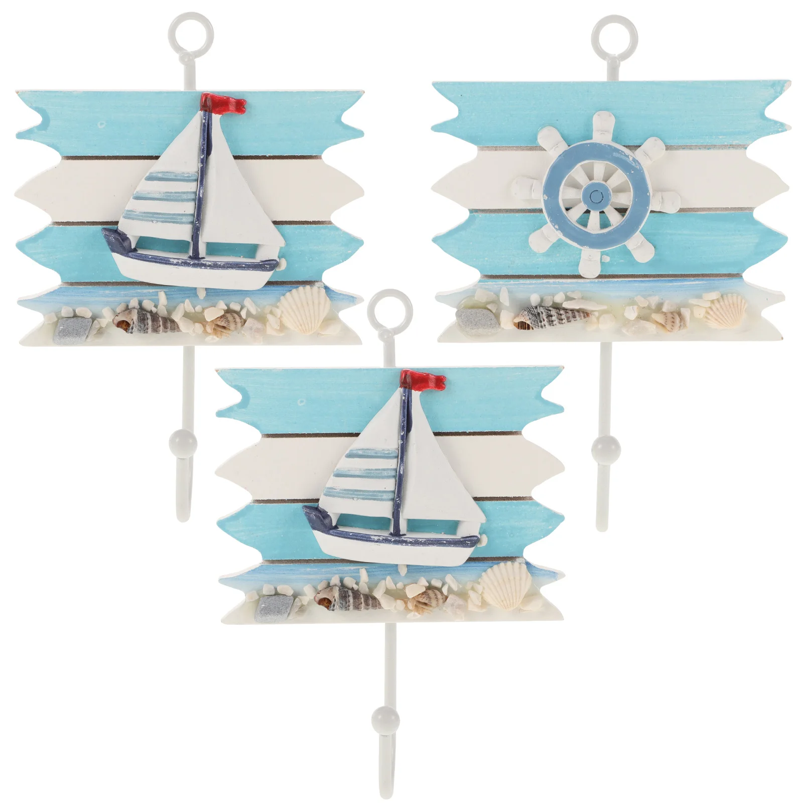 

3 pcs Material Coat Hook Wall Ornament Creative Coat Hooks Home Accessories Bath Home Accessories Bedroom Decor