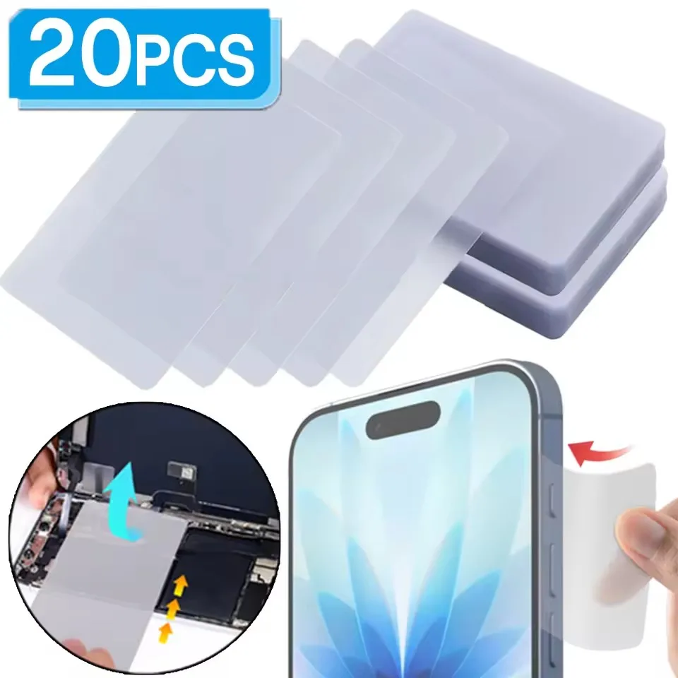 Plastic Card Phone Screen Opener Ultra Thin Flexible PVC Removal Tool Clear Repair Cards for Mobile Tablet LCD Screen