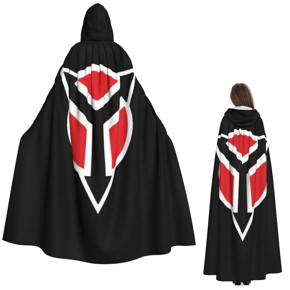 

Killzone Helghast Insignia Long Hooded Cloak Witch Medieval Costume Cosplay Cape HalloweenCoat Adult Unisex