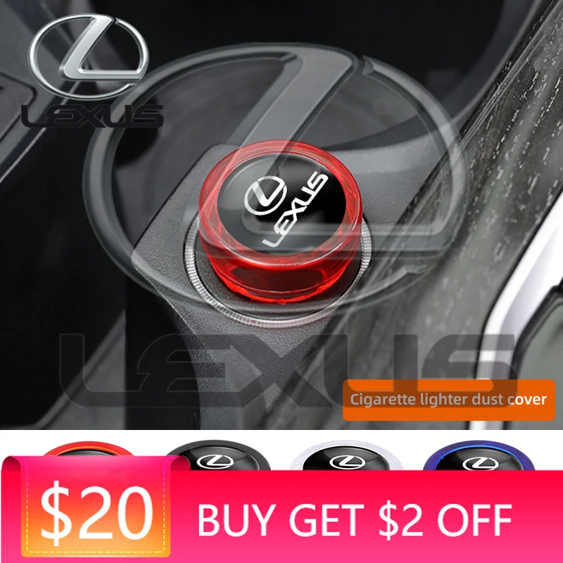 

Декоративная водонепроницаемая заглушка для прикуривателя автомобиля с эмблемой для Lexus RX330, IS250, CT200h, ES300h, RX350, IS300h, NX300h