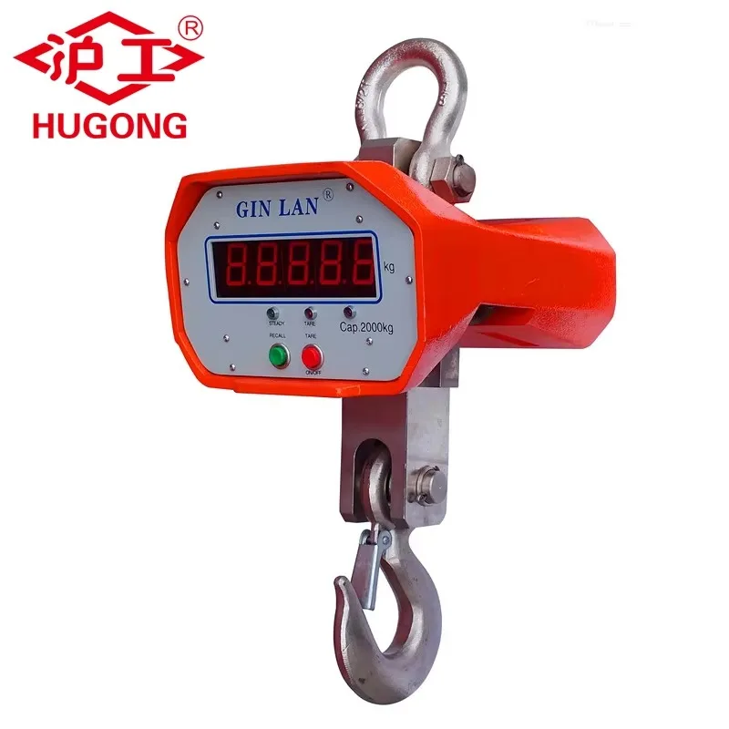 Overhead Crane Using Wireless Digital Weighing Electric Scale 5 Ton