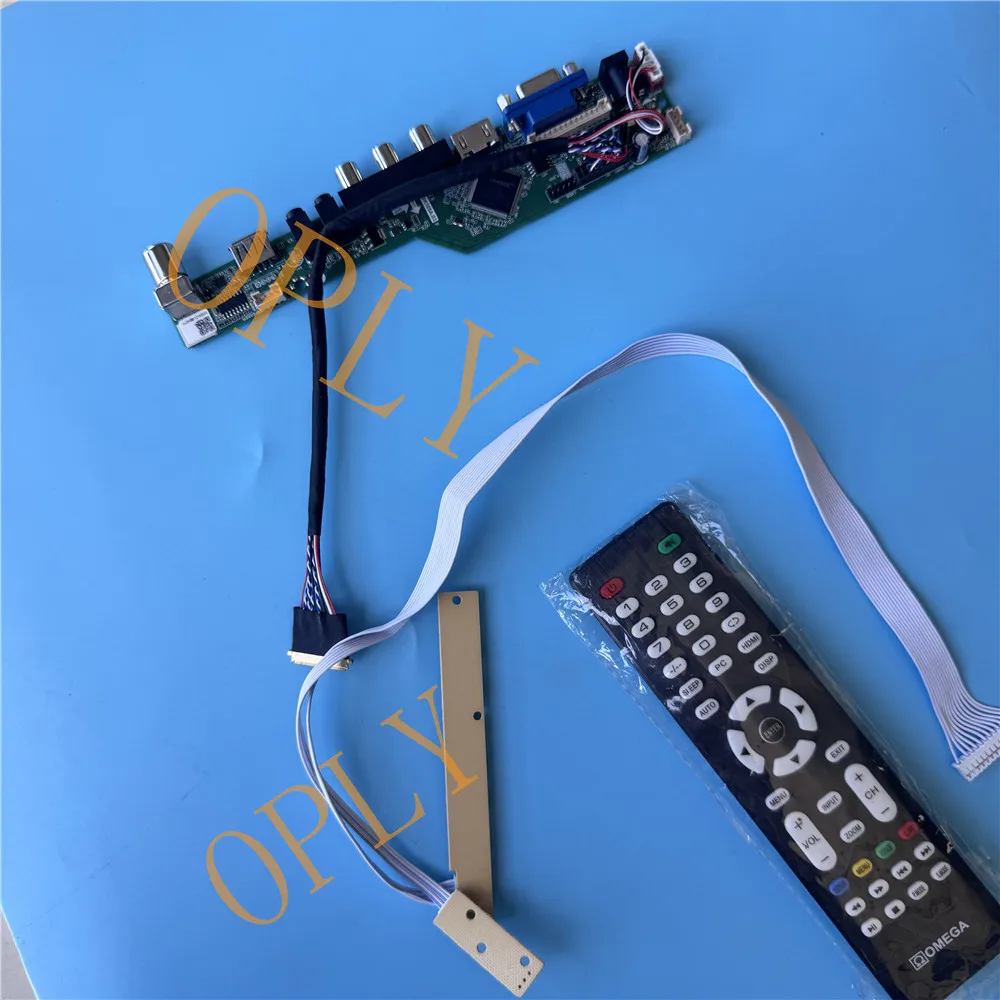 HDMI-compatible TV Controller board AV VGA Audio kit for B140XW01 B140XTT01.0 B140XW01 V9/V8 1366x768 14