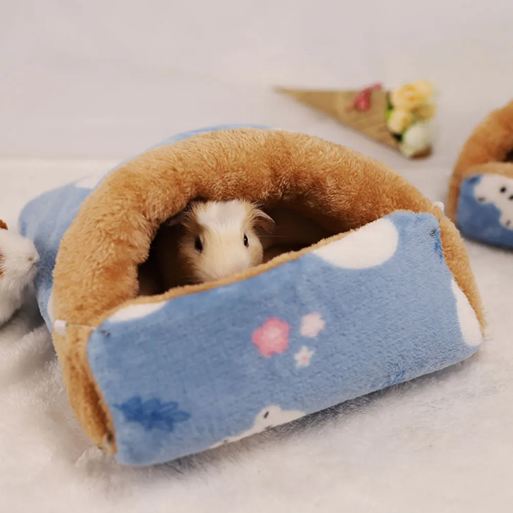 

Pig Cotton Nest Guinea Hideout Small Animals Bed for Pigs Fabric Sleeping Pouch Warm