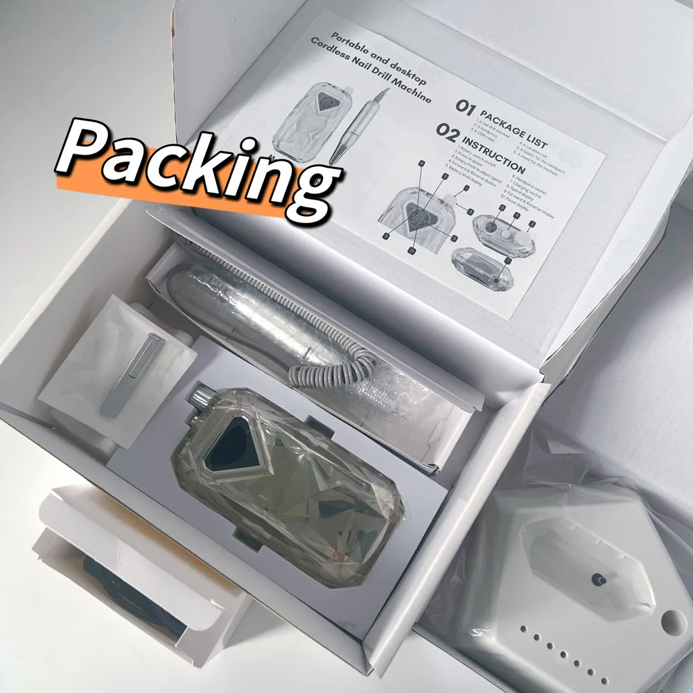 

Профессиональные принадлежности, 35000 об/мин, электрическая шлифовальная машина для маникюра, дрель для ногтей