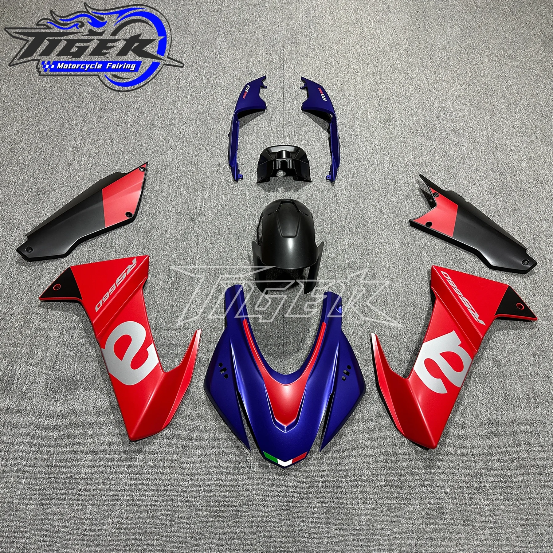 Ew ABS Motorcycle Fairing Kit Fit For Aprilia RS660 2022 2023 2024 Custom Fairings Kit Bodywork Shell