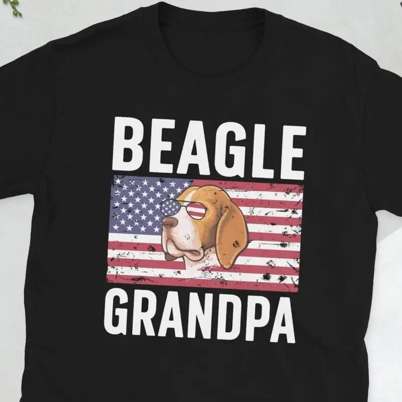 Proud Beagle Grandpa Of A Grandfather s T Shirt