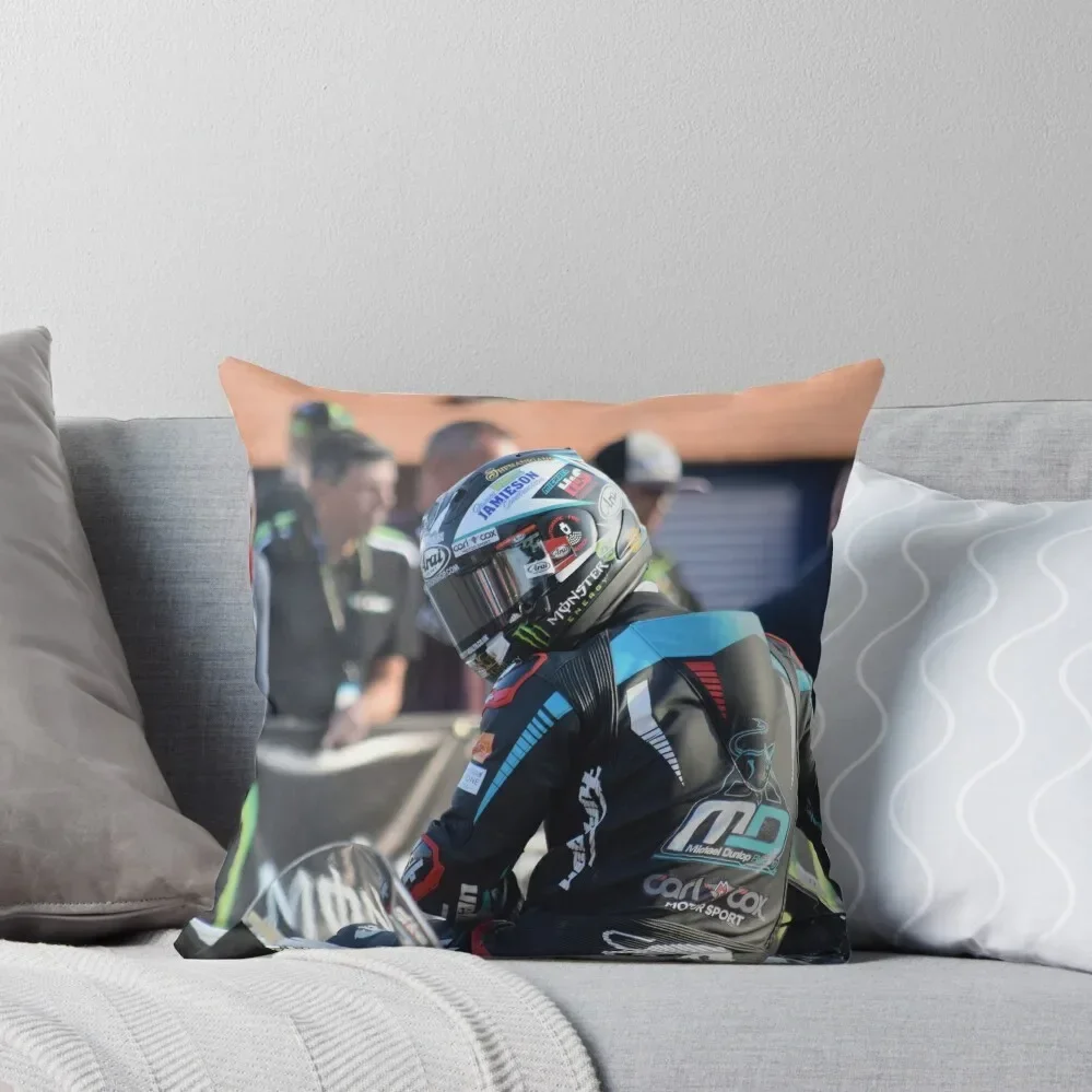 Michael Dunlop Isle of Man TT 2018 Throw Pillow Sofas Covers Luxury Pillow Cover bed pillows pillow