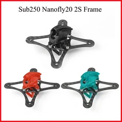 Sub250 Nanofly20 2S akcesoria dron FPV z uchwytem baterii/ramką wersji analogowej HD kompatybilną z awatarem HDzero VTX