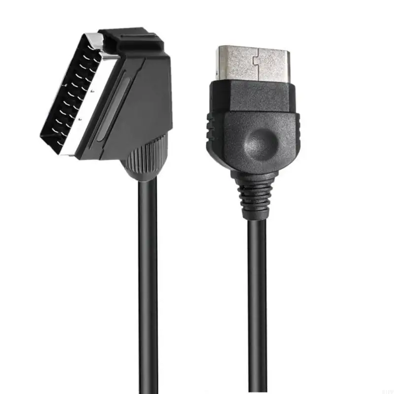 E1PF RGBS SCART CORD لأجهزة المفاتيح الأولى 1.8 متر مادة PVC مرنة