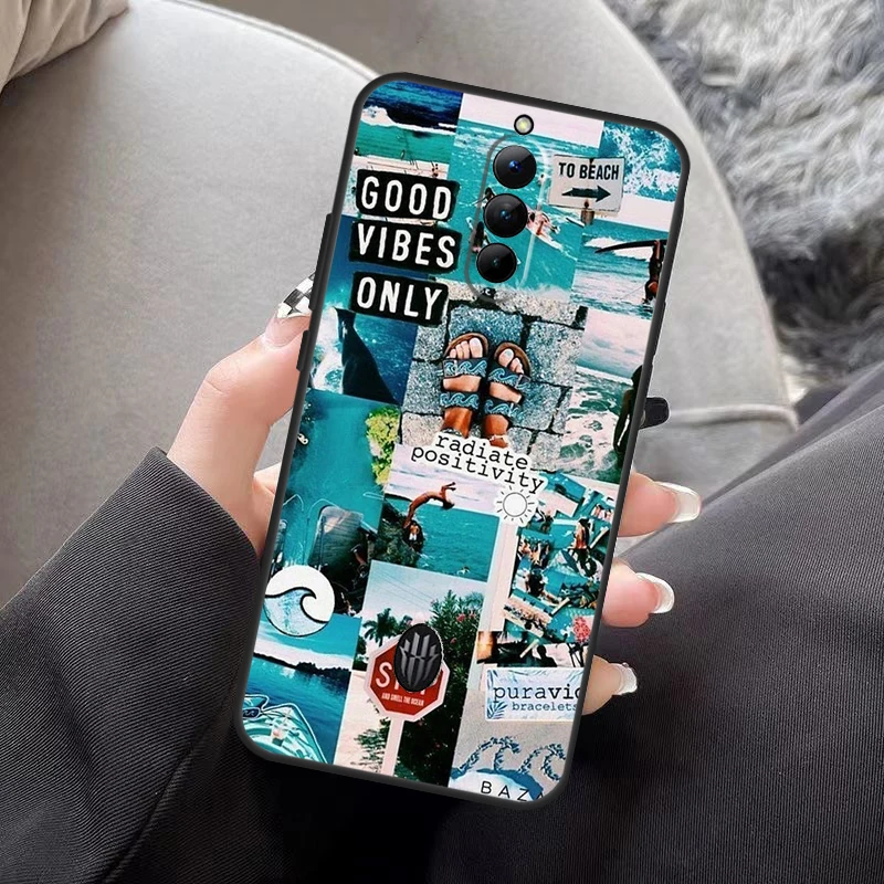 비치 바이브 케이스, Nubia Red Magic 8 Pro Plus 커버, ZTE Redmagic 7 7S 6S 6 Pro 5s 5G 6R funda용