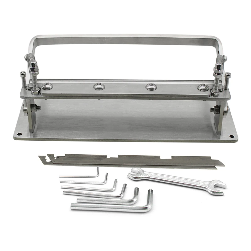 

Portable Manual Stainless Steel Leather Peeling Machine Cowhide Sheet Separation Tool for Leather Shoveling